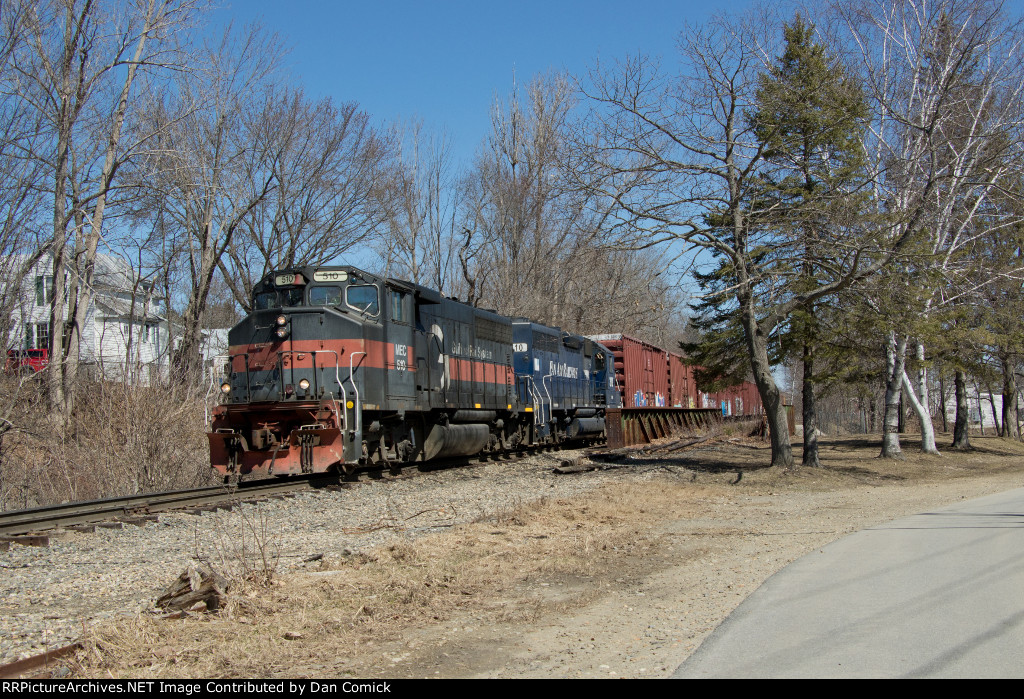 MEC 510 Leads SAPPI-3 at Rt. 201 in Waterville